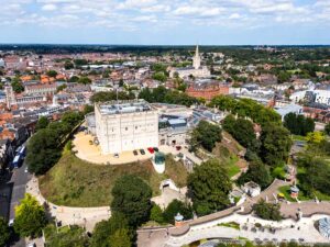 Norwich-Castle-von-oben