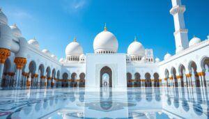 Sheikh Zayed Grand Moschee in Abu Dhabi