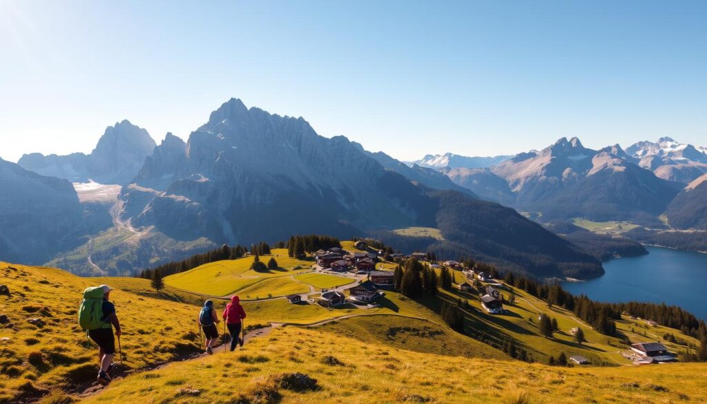 Sportliche Bildungsurlaube in den Alpen