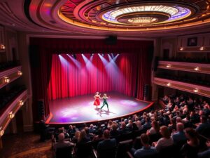 Symbolbild: Theater auf der Mein Schiff 4 mit Bühnenshow