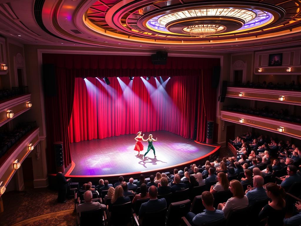Symbolbild: Theater auf der Mein Schiff 4 mit Bühnenshow Symbolbild: Theater auf der Mein Schiff 4 mit Bühnenshow
