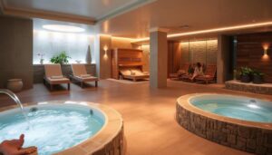 Wellnessbereich mit Sauna und Whirlpool - Lastminute Deal Teneriffa