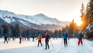 Winteraktivitäten in Kanada