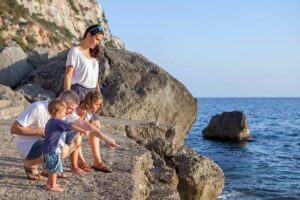 Familie auf Kreta