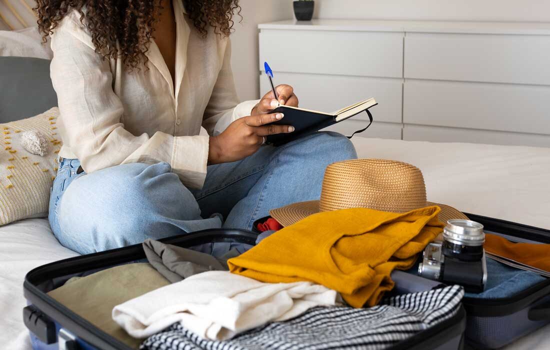 packliste für den Sommerurlaub