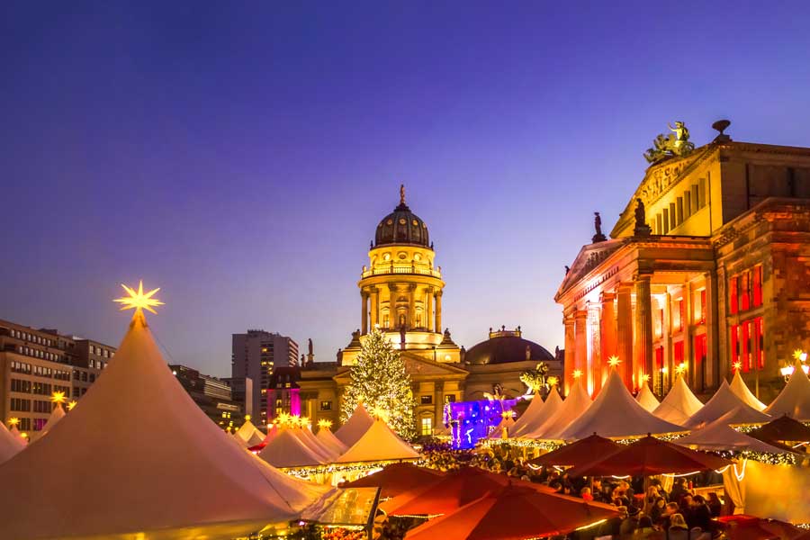 Berlin, Weihnachtsmarkt, Gendarmenmarkt