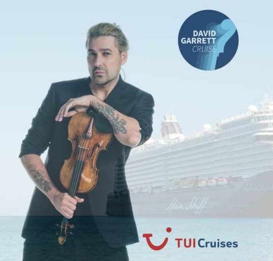 David Garrett Cruise 2026 auf der Mein Schiff 1 im Mittelmeer