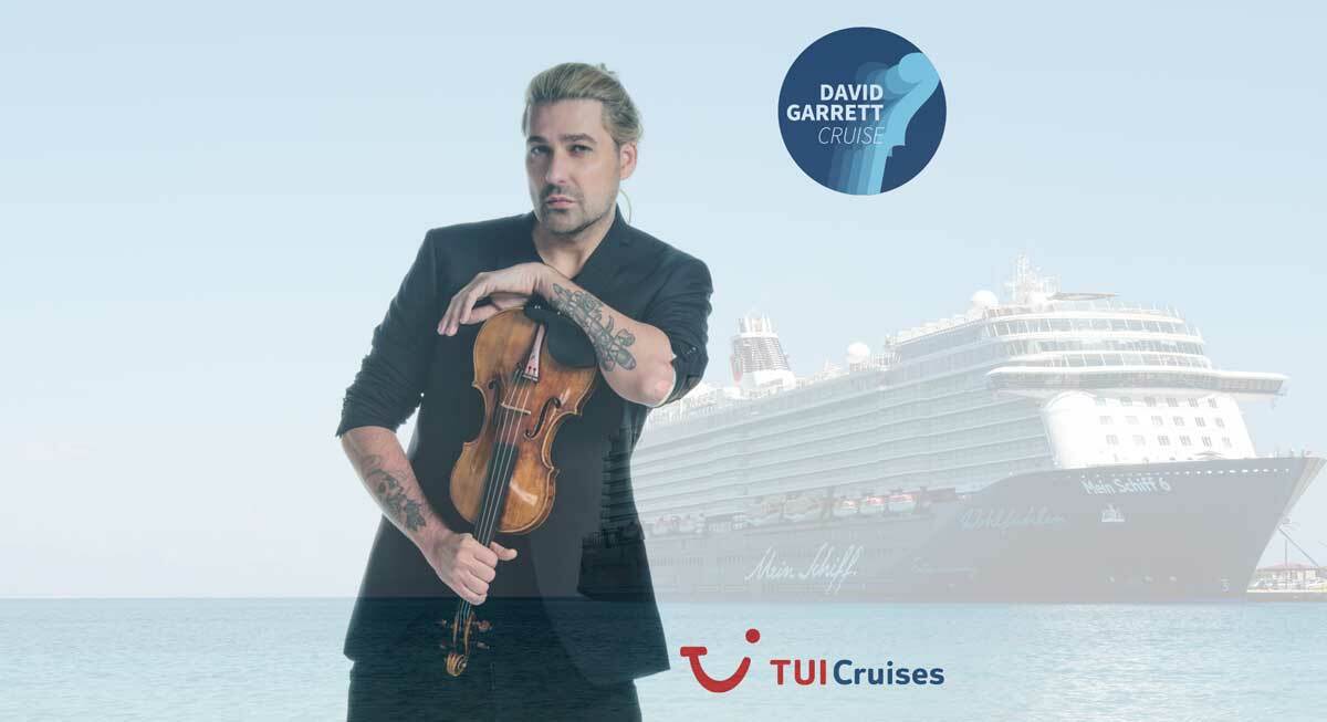 David Garrett Cruise 2026 auf der Mein Schiff 1 im Mittelmeer