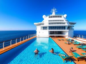 Infinity-Pool auf dem Heck der Mein Schiff Relax