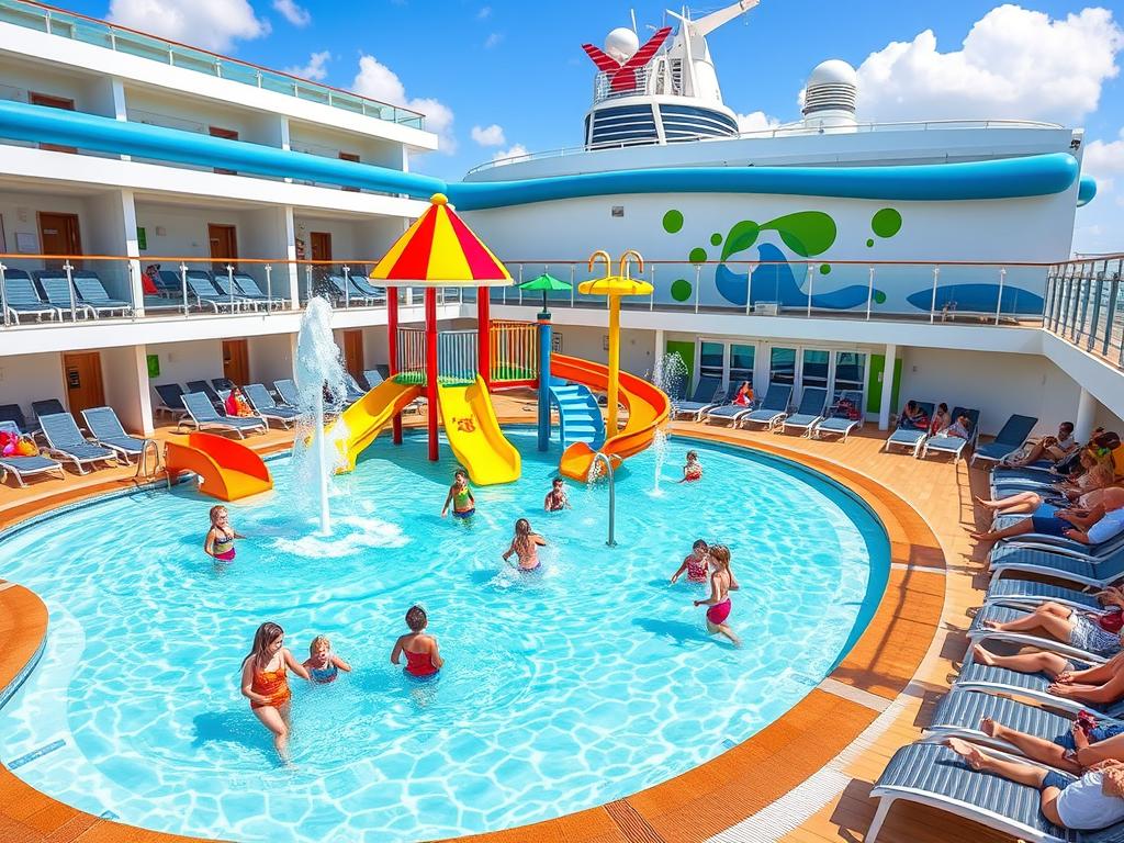 Kinderpool und Splash Park auf der Mein Schiff Relax