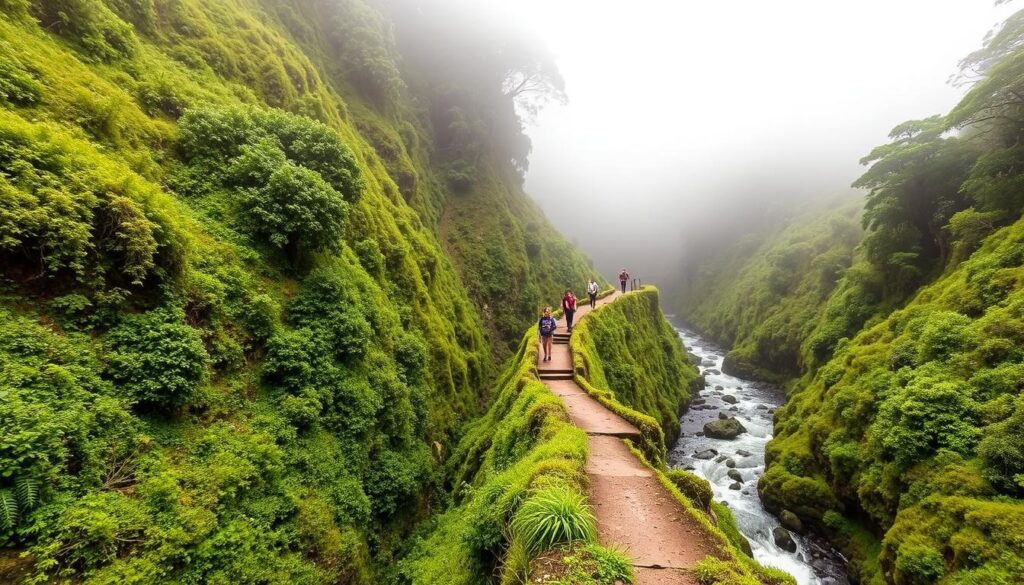 Levada-Wanderung durch den Lorbeerwald auf Madeira