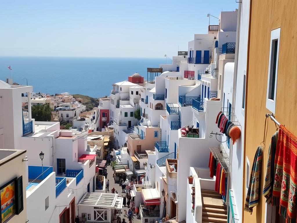 Malerische Ansicht der Medina von Tanger, ein Highlight der David Garrett Cruise 2026 Malerische Ansicht der Medina von Tanger, ein Highlight der David Garrett Cruise 2026