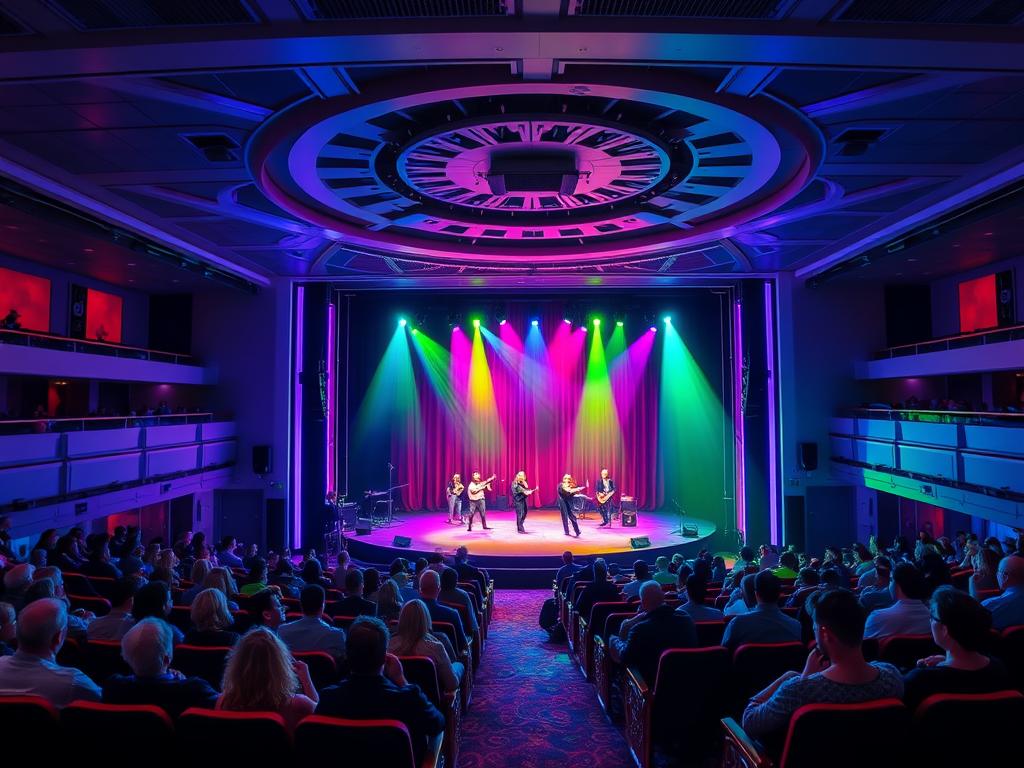 Theater auf der Mein Schiff Relax mit Bühnenshow