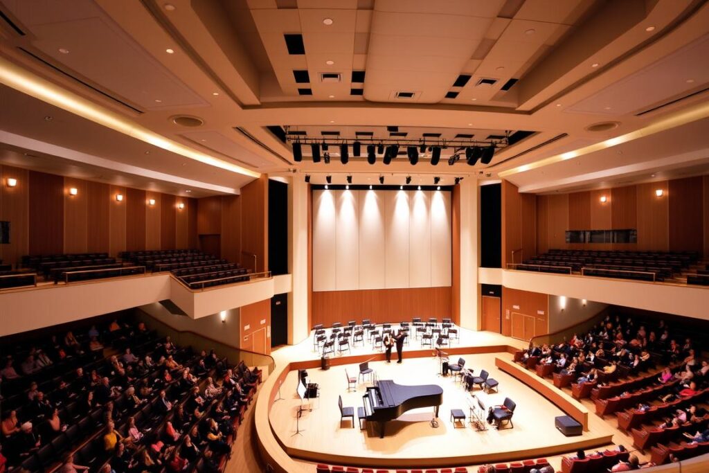 Theater der Mein Schiff 1 mit Bühne für die Konzerte der David Garrett Cruise 2026 Theater der Mein Schiff 1 mit Bühne für die Konzerte der David Garrett Cruise 2026