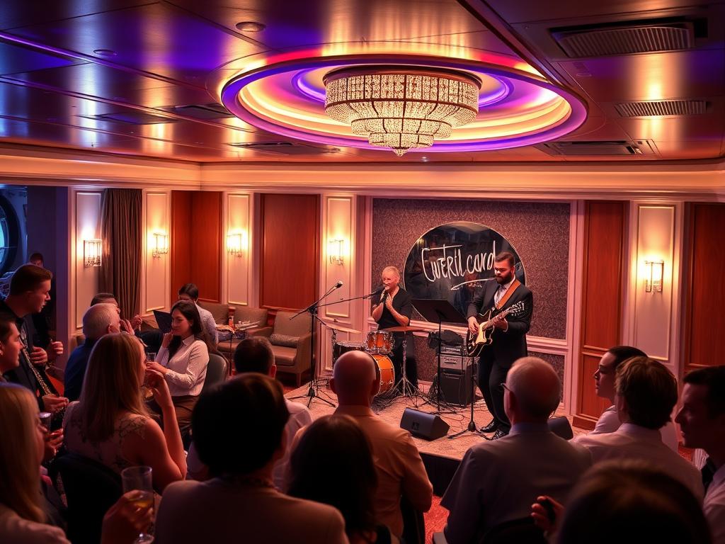 Unterhaltungsprogramm mit Live-Musik auf der Mein Schiff Relax