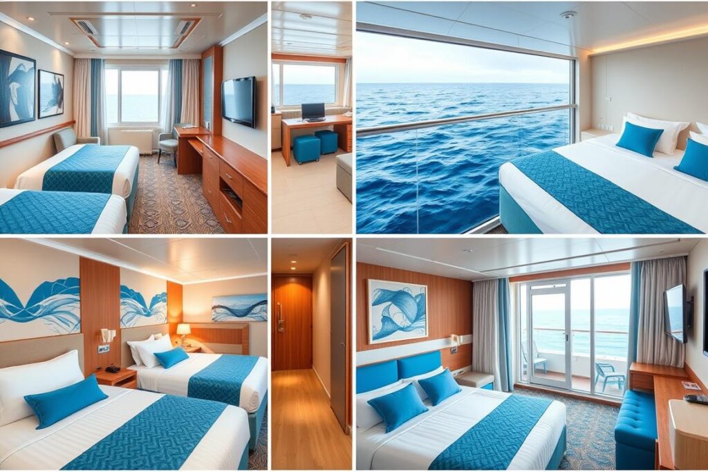 Verschiedene Kabinenkategorien auf der Mein Schiff 1 für die Rock 'n' Sail 2026 mit Peter Maffay Verschiedene Kabinenkategorien auf der Mein Schiff 1 für die Rock 'n' Sail 2026 mit Peter Maffay