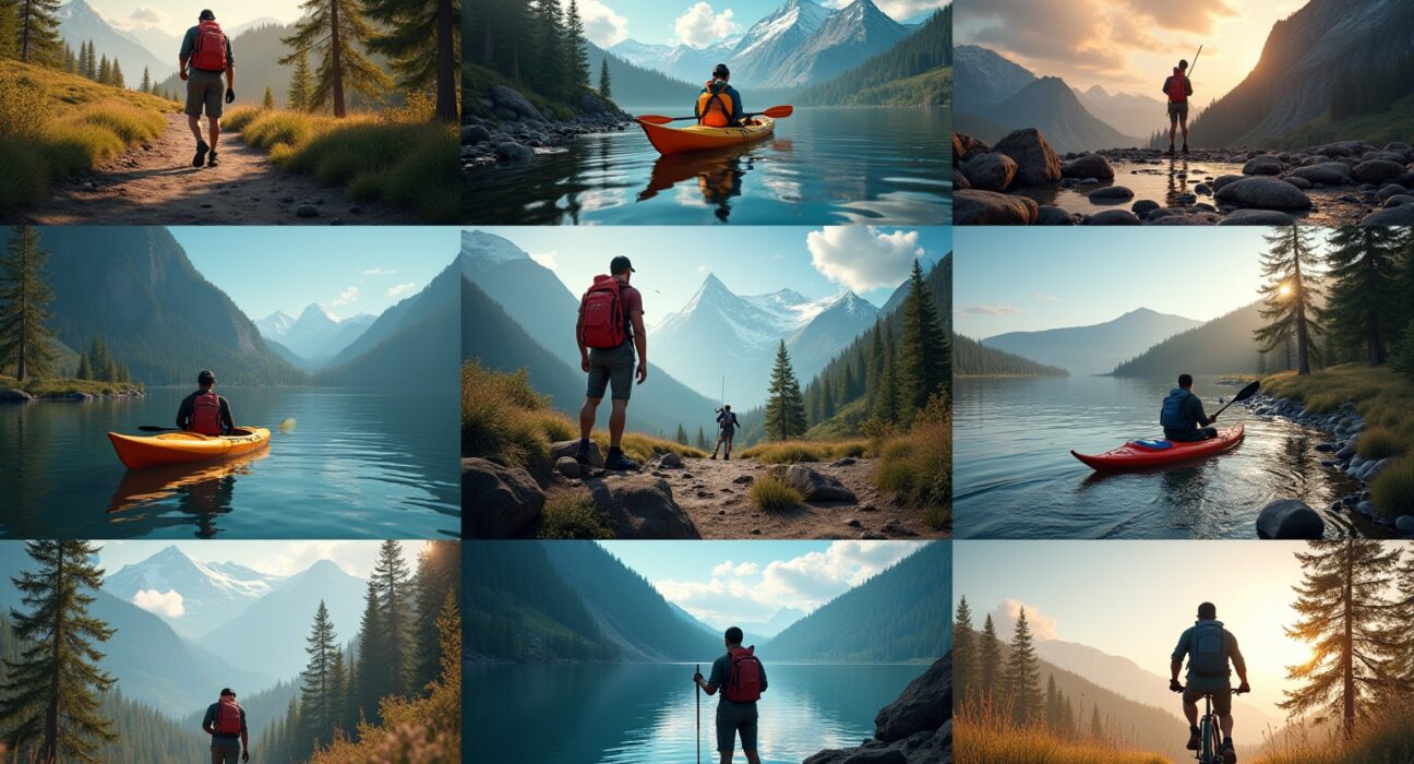 aktivitäten in der natur-Titel