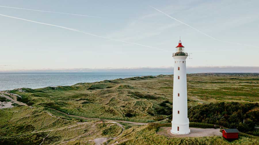 Lyngvig Fyr bei Hvide Sande 