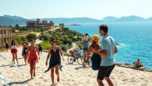Aktivitäten auf der griechischen Insel Kos in der Ägäis