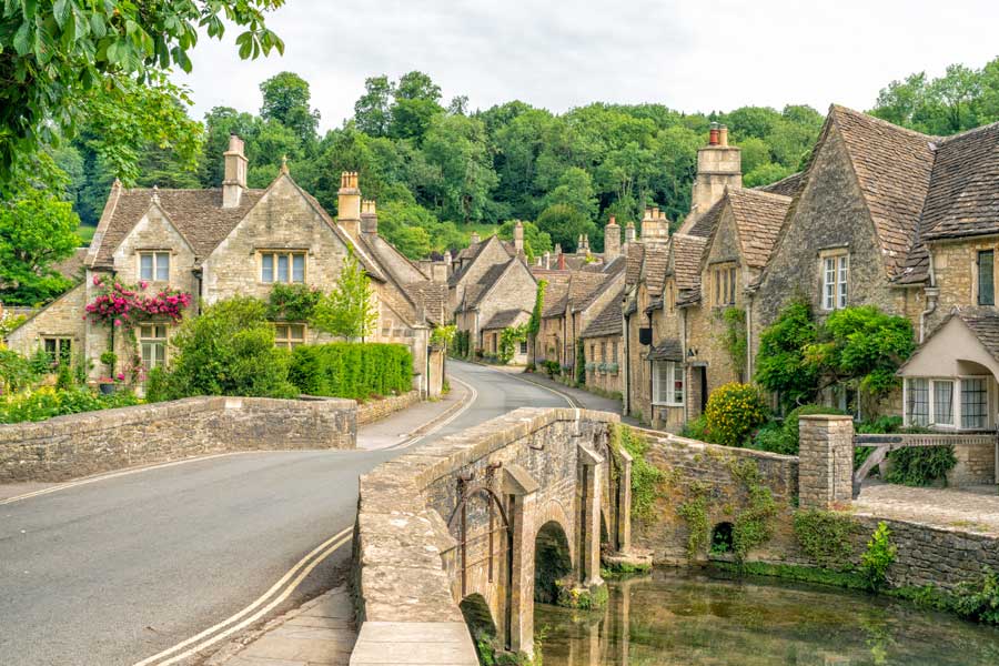 Dorf Castle Combe, Wiltshire