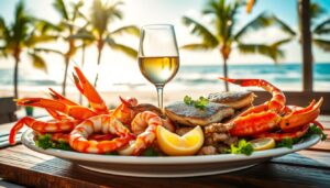 Florida Seafood frisch serviert