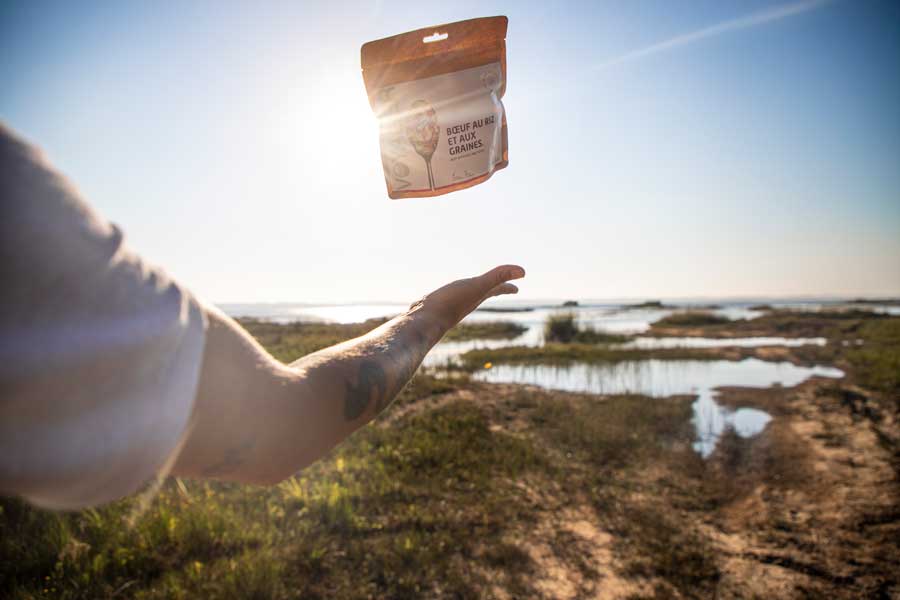 gefriergetrocknete-Mahlzeit
