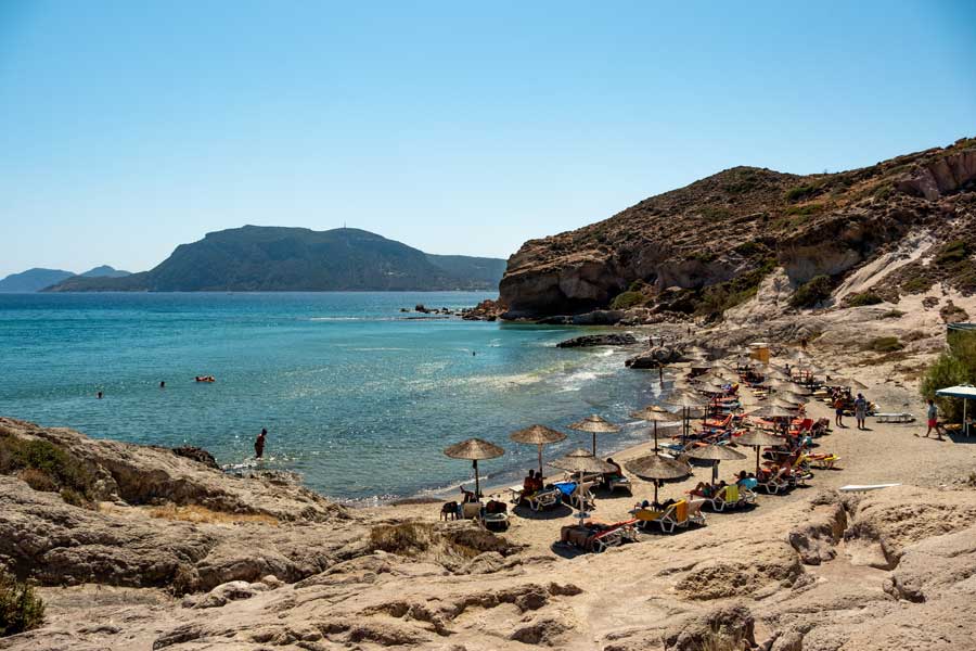 Camel Beach an der Südküste von Kos
