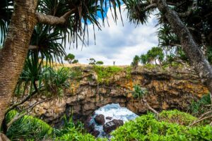 Ha'ateiho, großer Felsbogen in Tongatapu