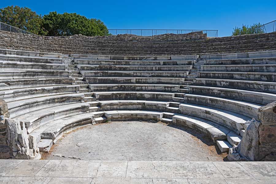Römisches Amphitheater in Kos-Stadt