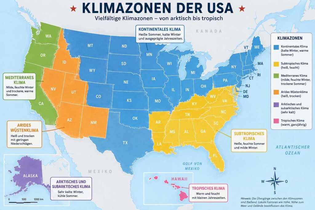 klimazonen-usa